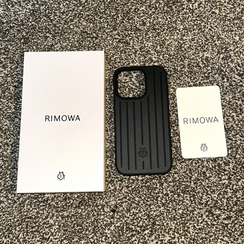 Rimowa black mobile - phone, back