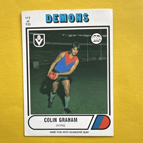 1976 scanlens vfl card 119 - 1976, #119