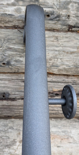 Cast iron scroll end - cast,
