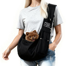 Pets Dog & Cats Sling Carrier Bag Mesh Puppy Carry Pack Shoulder Backpack Travel