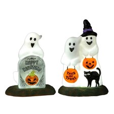 Lemax Happy Halloween Ghosts