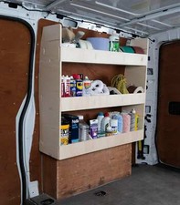 Van Racking Shelving Unit. Wheelarch Rack. Fits vans with a boxed wheel arch