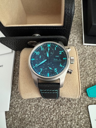 Iwc pilot chronograph - chronograph, 41