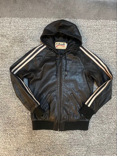 Schott black leather - n.y.c.,