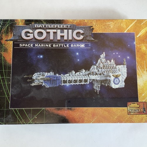 Space marine battle barge - space,