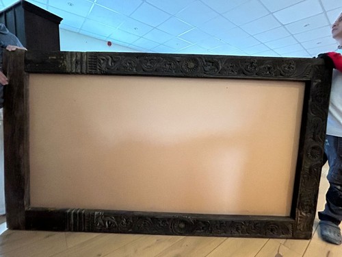 Large antique ornate carved - large,