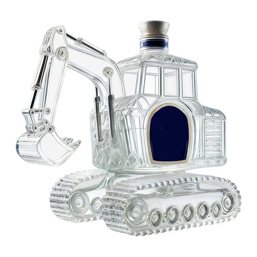 350ml excavator shaped whiskey - shaped,