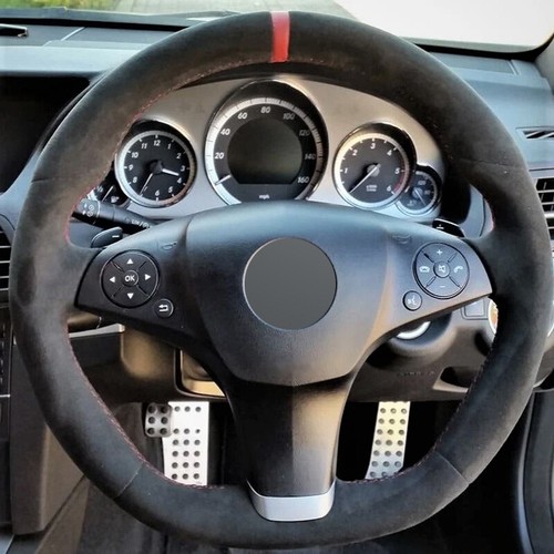 Alcantara steering wheel - steering,