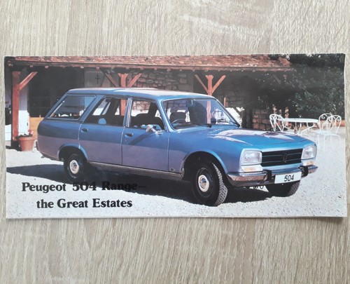 Peugeot 504 estate range - 504,