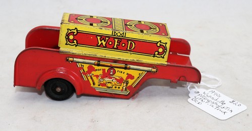 Wyandotte tin litho - tin, w.f.d