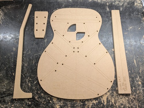 Acoustic guitar template - guitar,