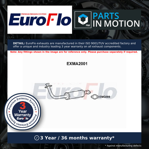 Exhaust pipe fits mazda e2200 - exhaust,