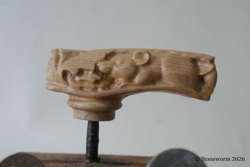 Two mice oak - on,