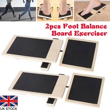 2x Anti Slip Ankle Balance Board Foot Strengthener Trainer for Sprained Ankles