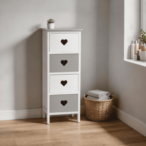 Drawer chest narrow - 4,