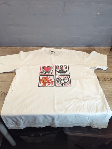 Uniqlo keith haring white - keith,