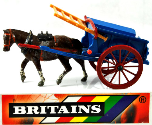 Britains farm tumbrel dark - britains,