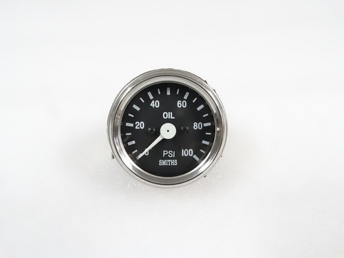 Smith type oil pressure gauge - pressure,