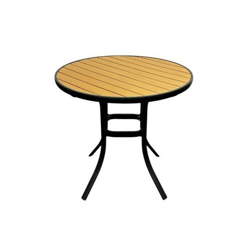 Round garden dining table - round,