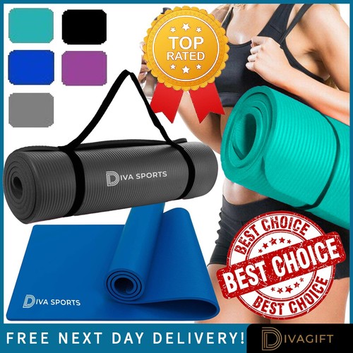 Yoga mat non slip thick - non,