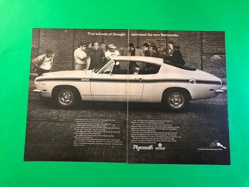 1968 plymouth barracuda - 1968,