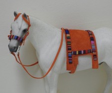 Leather Indian treeless saddle