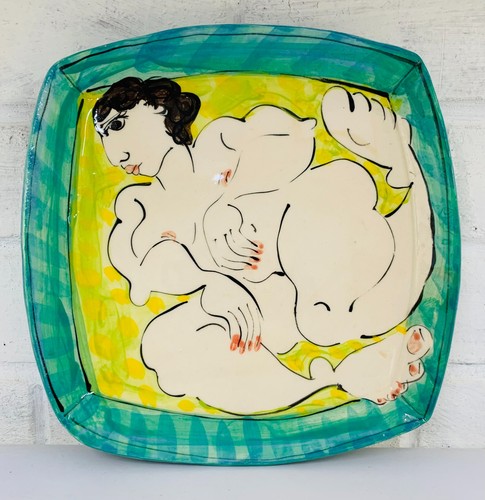 Karen atherley ceramics aqua - -,