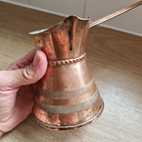 Vintage copper coffee - vintage, pot
