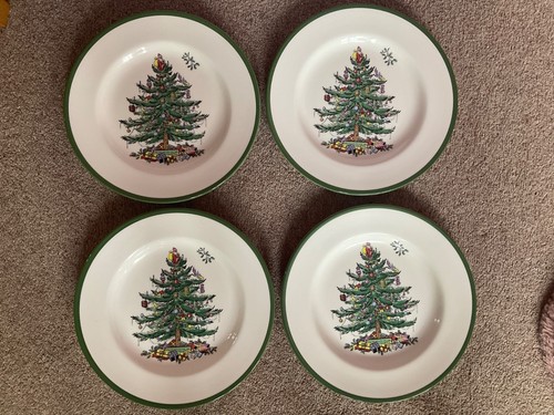 Spode christmas dinner plates - dinner,