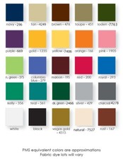 10oz COLORED COTTON CANVAS DUCK 58" wide 100% Cotton - By the Yard 