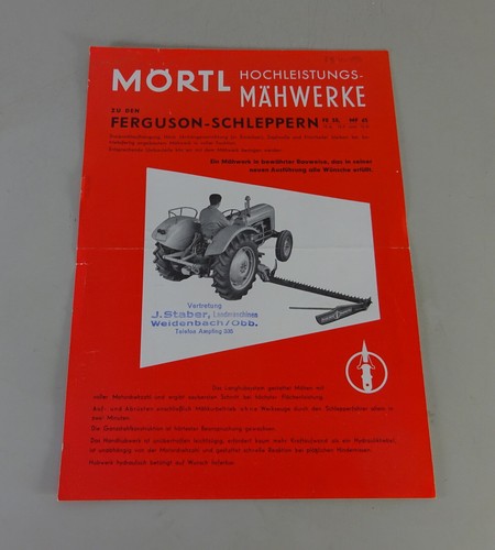 Brochure sheet mortar - brochure,
