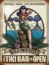 Tiki Bar Open, Retro metal