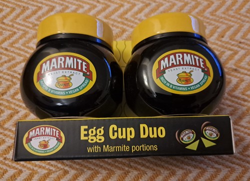 Marmite egg cups - 2, duo