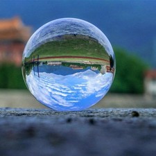 50mm Photography Crystal Ball Sphere Decoration Lens Photo Prop Lensball Clear
