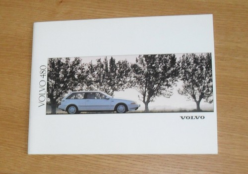 Volvo 480 brochure 1991 - volvo,