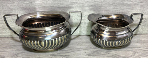 Antique silver plated milk - plated, jug