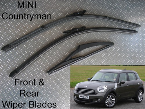 Front rear wiper blades mini - front,