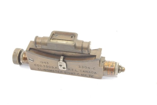 Artillery clinometer sight c - clinometer,, sight,