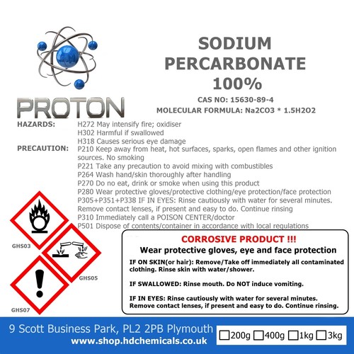 4kg sodium percarbonate 100 - sodium,