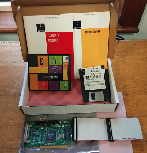 Vintage buslogic flashpoint - buslogic, lt