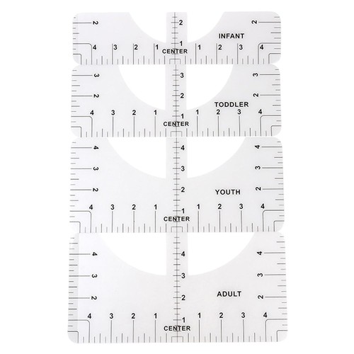 Shirt ruler guide vinyl - x,