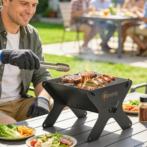 Portable bbq grill and - portable,
