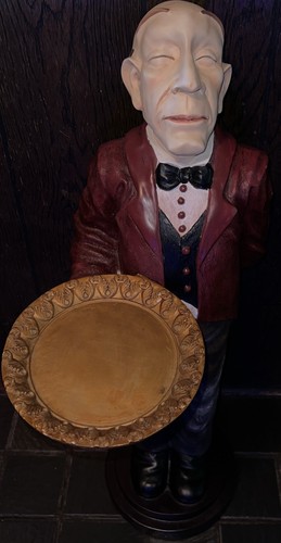 Waiter statue butler server - butler,