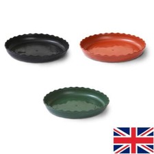 5 Pack Plant Saucers, Flower