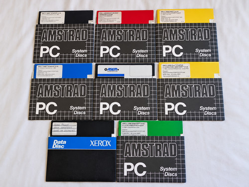 Vintage amstrad system - pc,