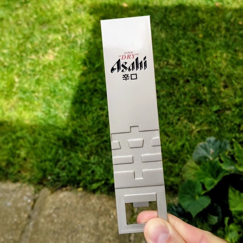 Asahi dry bar blade - asahi, bottle