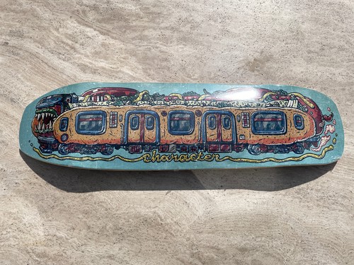 New character skateboard deck - new,
