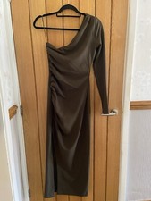 Zara Asymmetric Draped Dress
