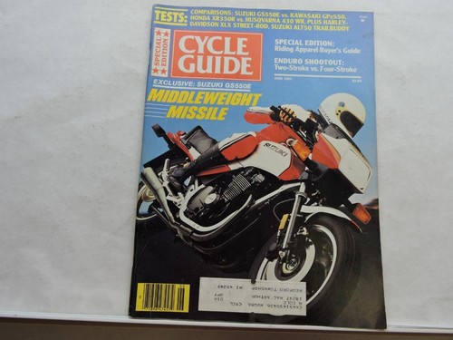 Cycle guide magazine june 1983 - magazine,