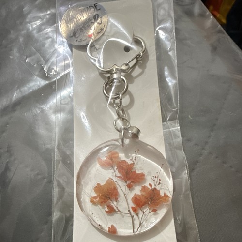 Handmade with love clear resin - with,